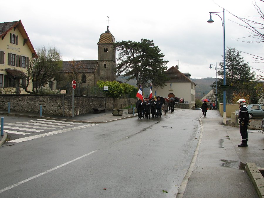 Cérémonie du 11 novembre 1918 (2008) - Commune de Boussières - Photo n5