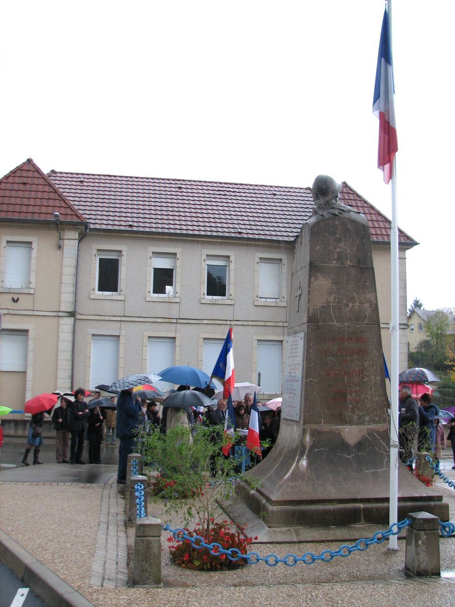 Cérémonie du 11 novembre 1918 (2008) - Commune de Boussières - Photo n10