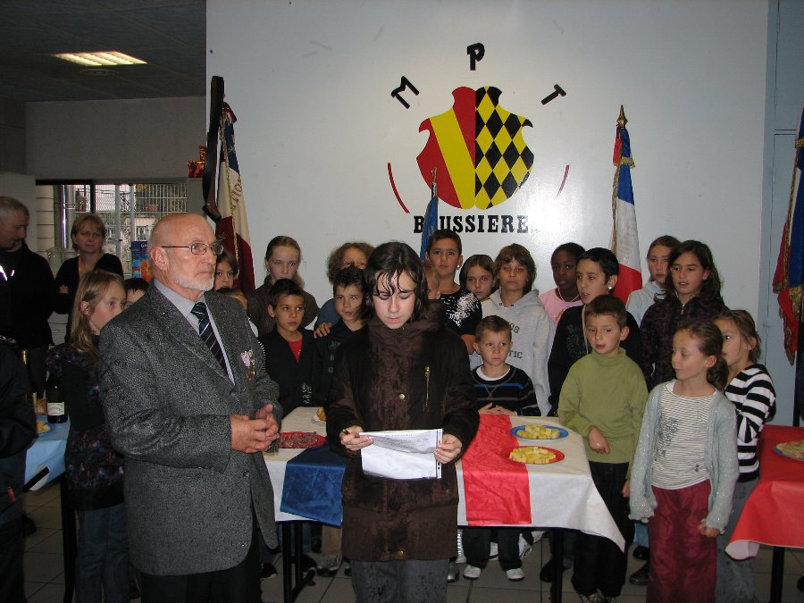 Cérémonie du 11 novembre 1918 (2008) - Commune de Boussières - Photo n13