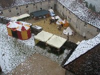 Le chateau Fte mdivale au Chteau de Joux (25) photo n13