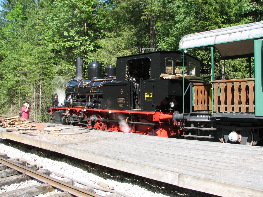 Les locomotives - Le Conifer - Train touristique à vapeur - Photo n25