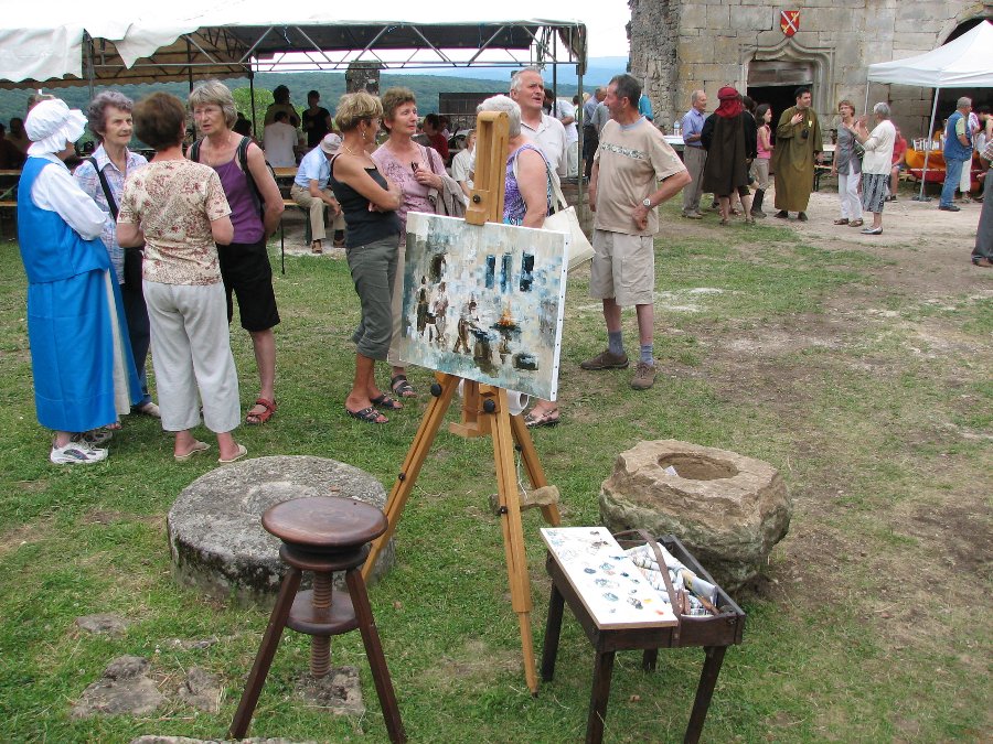 Arts graphiques - Fête médiévale au Château de Gondenans-Montby (70) - Photo n11
