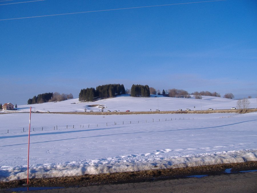 Paysage du Doubs sous la neige - Monuments et paysages Comtois - Photo n7