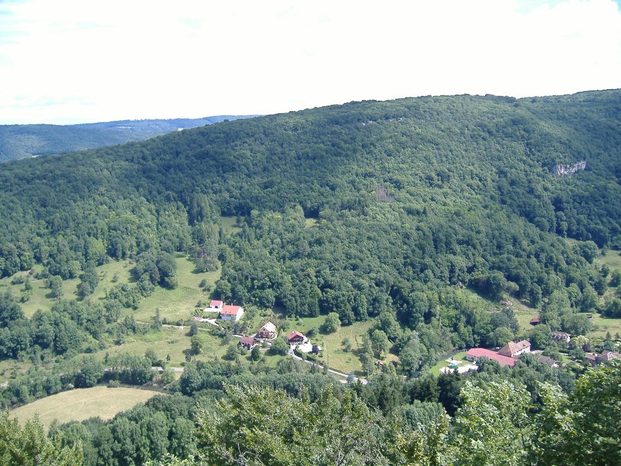 Point de vue de Guillon-les-Bains - Monuments et paysages Comtois - Photo n3