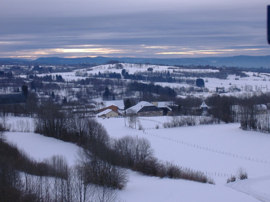 Paysages du Jura sous la neige - Monuments et paysages Comtois - Photo n2