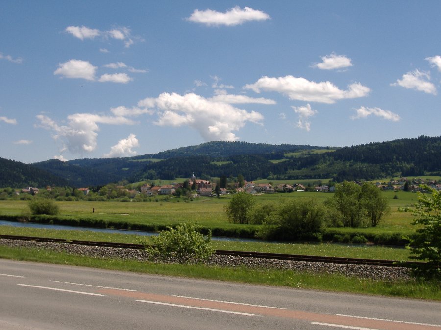 Route de Morteau à Pontarlier - Monuments et paysages Comtois - Photo n13
