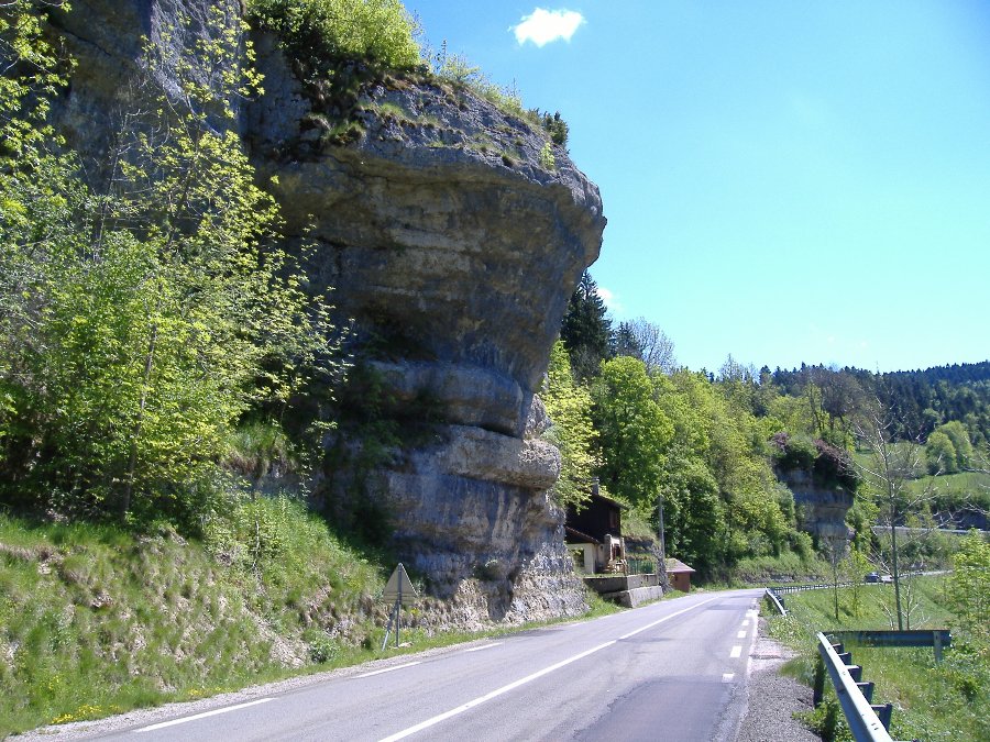 Route de Morteau à Pontarlier - Monuments et paysages Comtois - Photo n14