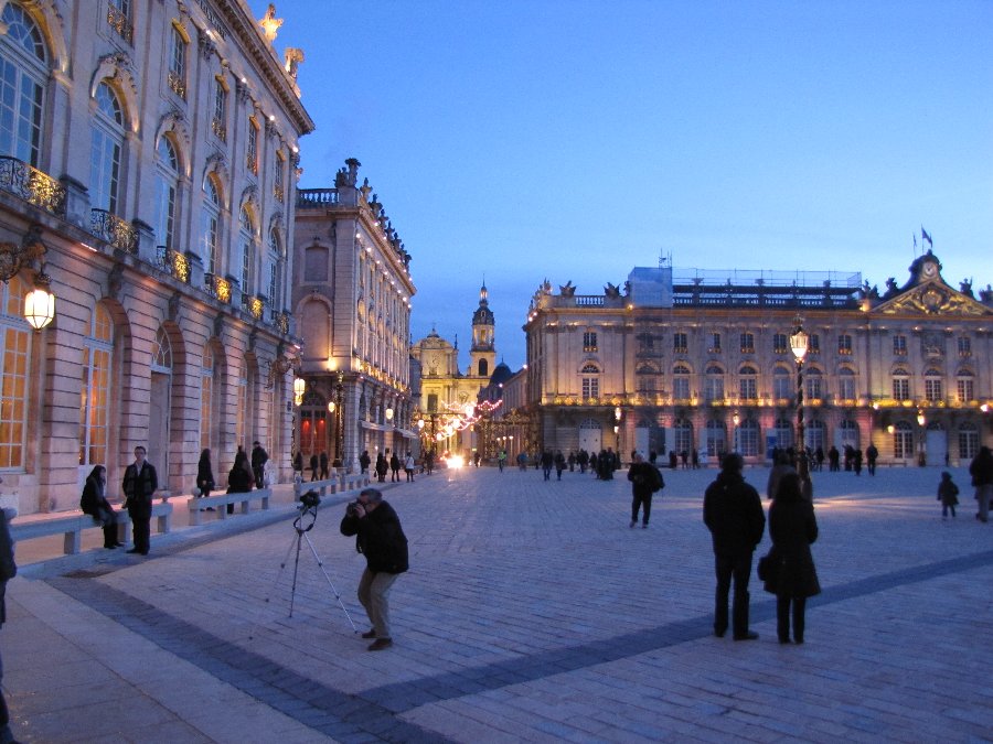 Place Stanislas - Nuit (Noël 2009) - Ville de Nancy et Lunéville - Photo n16
