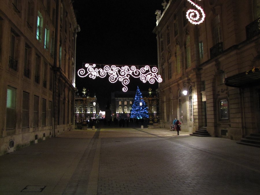 Place Stanislas - Nuit (Noël 2009) - Ville de Nancy et Lunéville - Photo n58