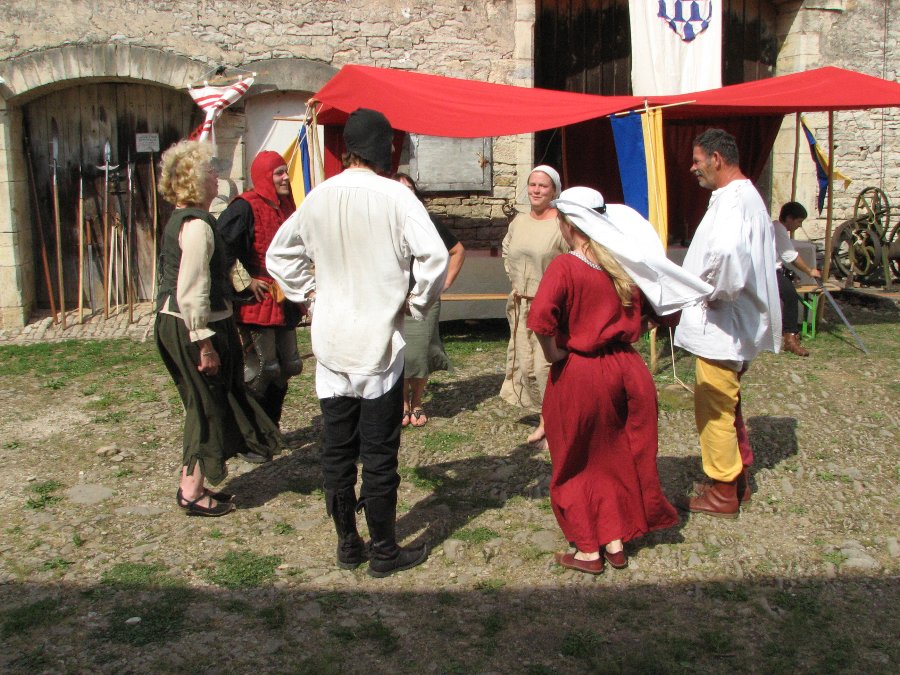 Danse - Fête médiévale au Château dOricourt (70) - Photo n4